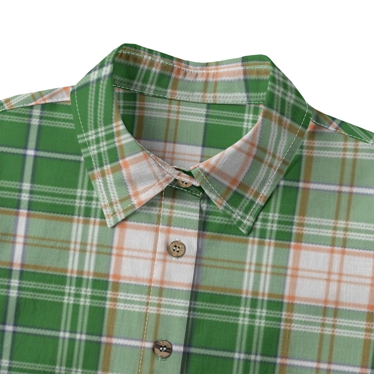 Miami Tartan Plaid Hurricanes  Women's Shirt | 125GSM Cotton