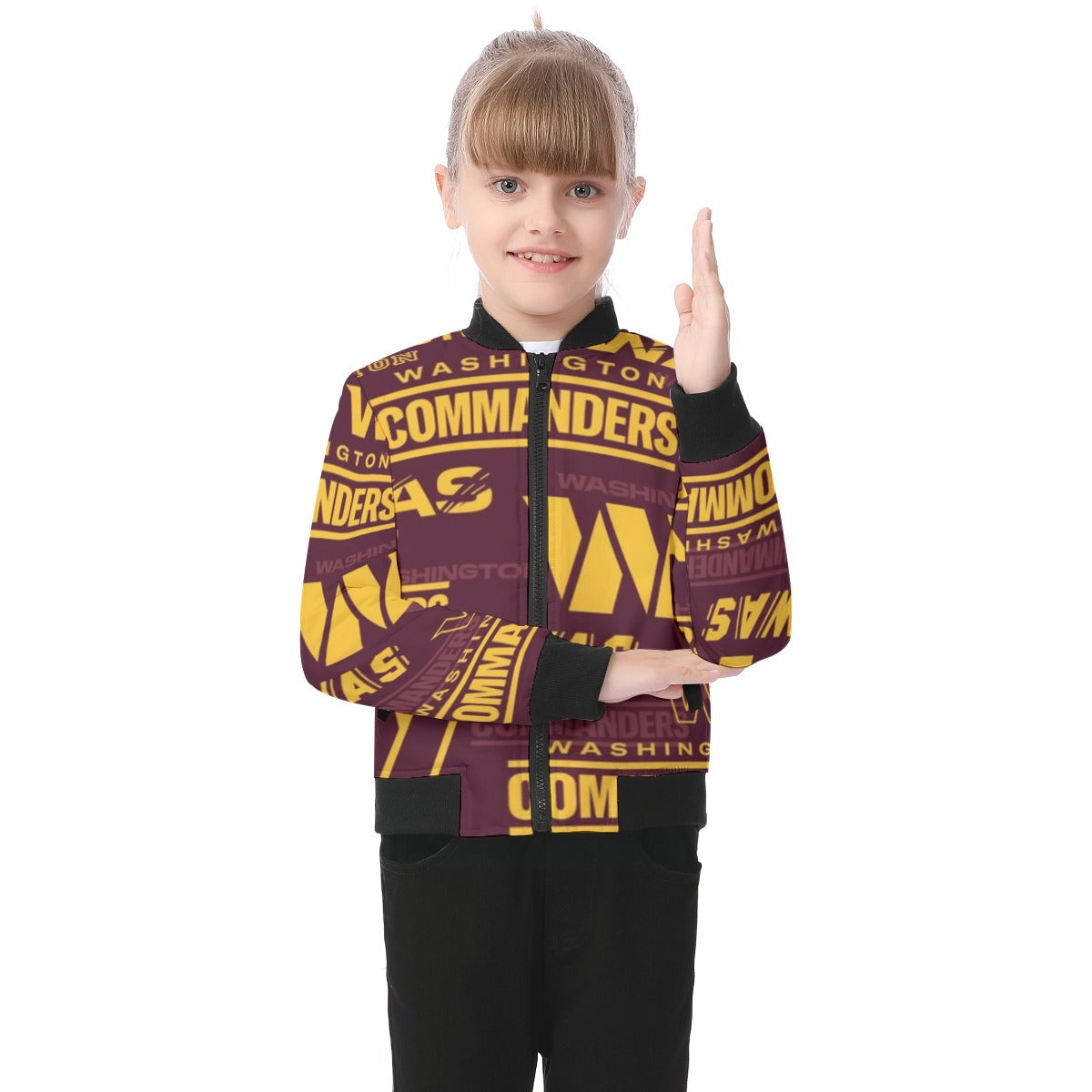 Washington Commanders Kid's Bomber Jacket