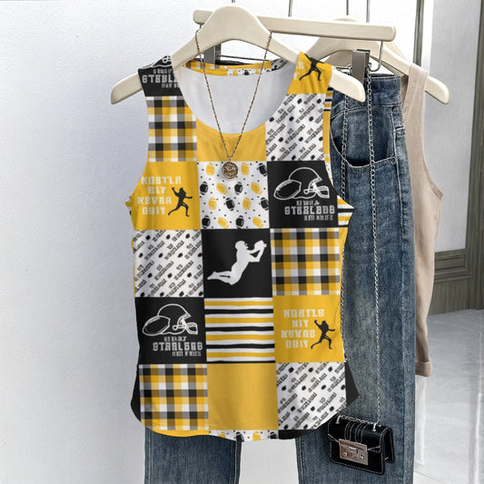 All-Over Print Women's sleeveless vest