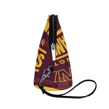 Washington Commanders Curved Cosmetic Bags