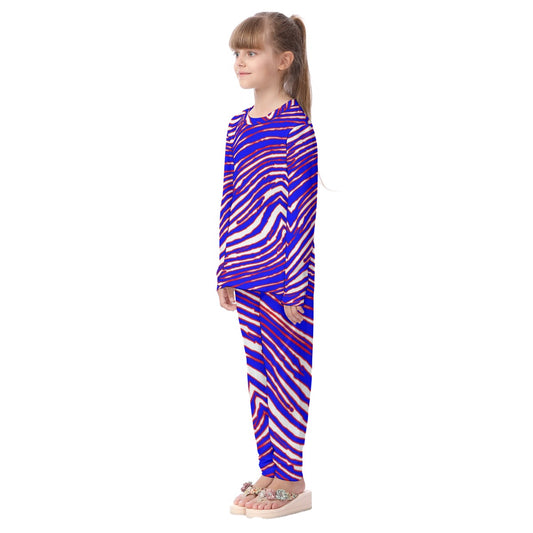 Buffalo Bills Zubaz Kid's Pajamas Set