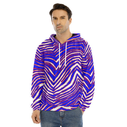 Buffalo Bills Zubaz Men's Pullover Hoodie | Velvet