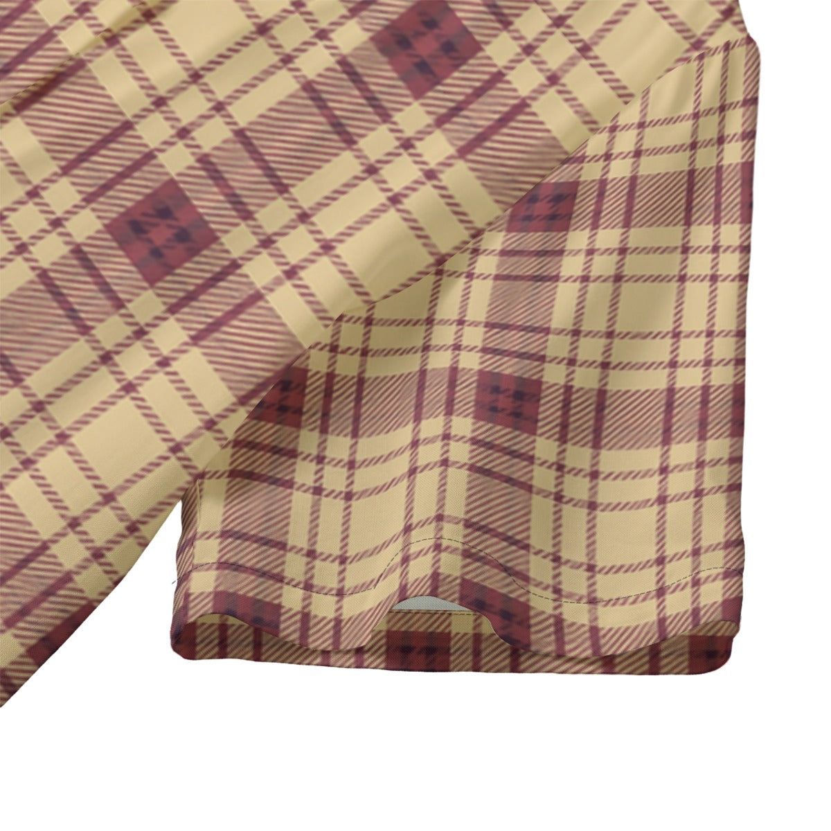 Florida  Seminoles Tartan Plaid Women's Hawaii Shirt | Rayon