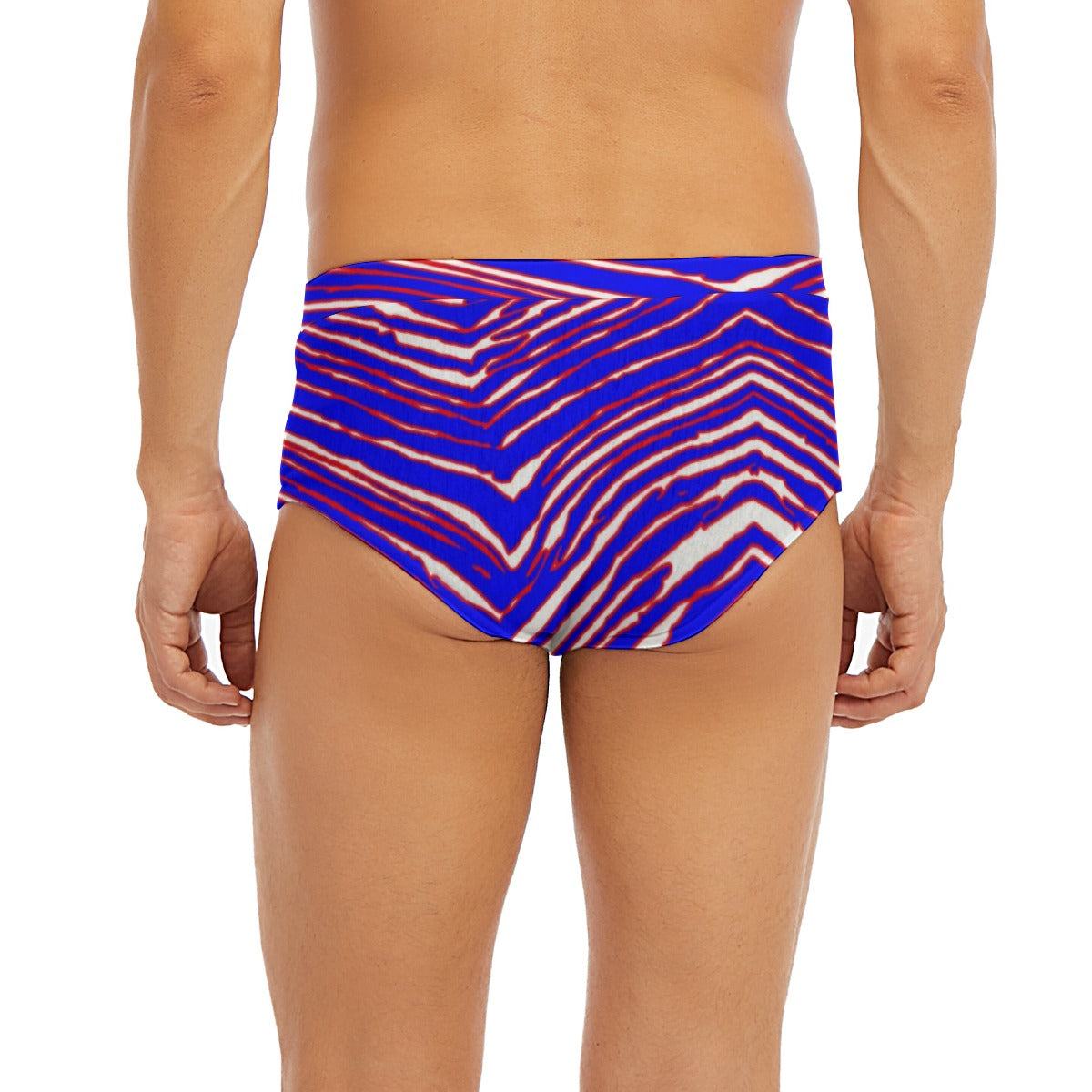 Buffalo Bills Zubaz Men's Triangle Low-rise Underwear