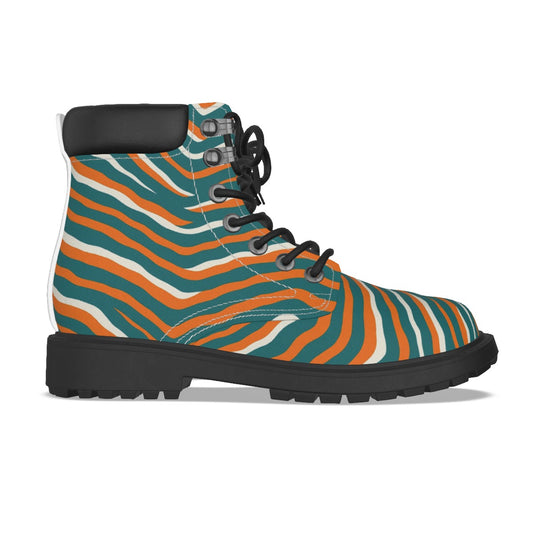 Miami Football Game Day All-Over Print Men's Short Boots