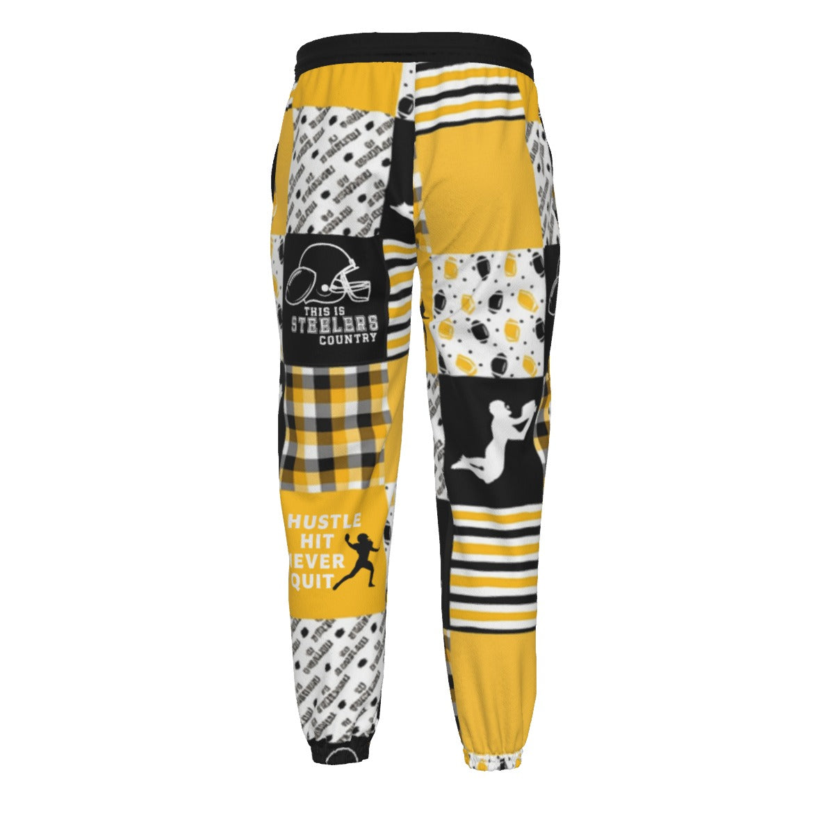 All-Over Print Unisex Textured Casual Pants