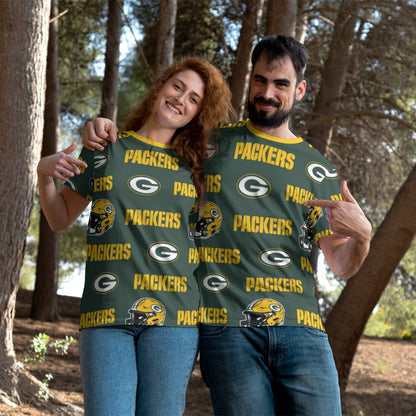 Green Bay Football Game Day All-Over Print Men's O-Neck T-Shirt