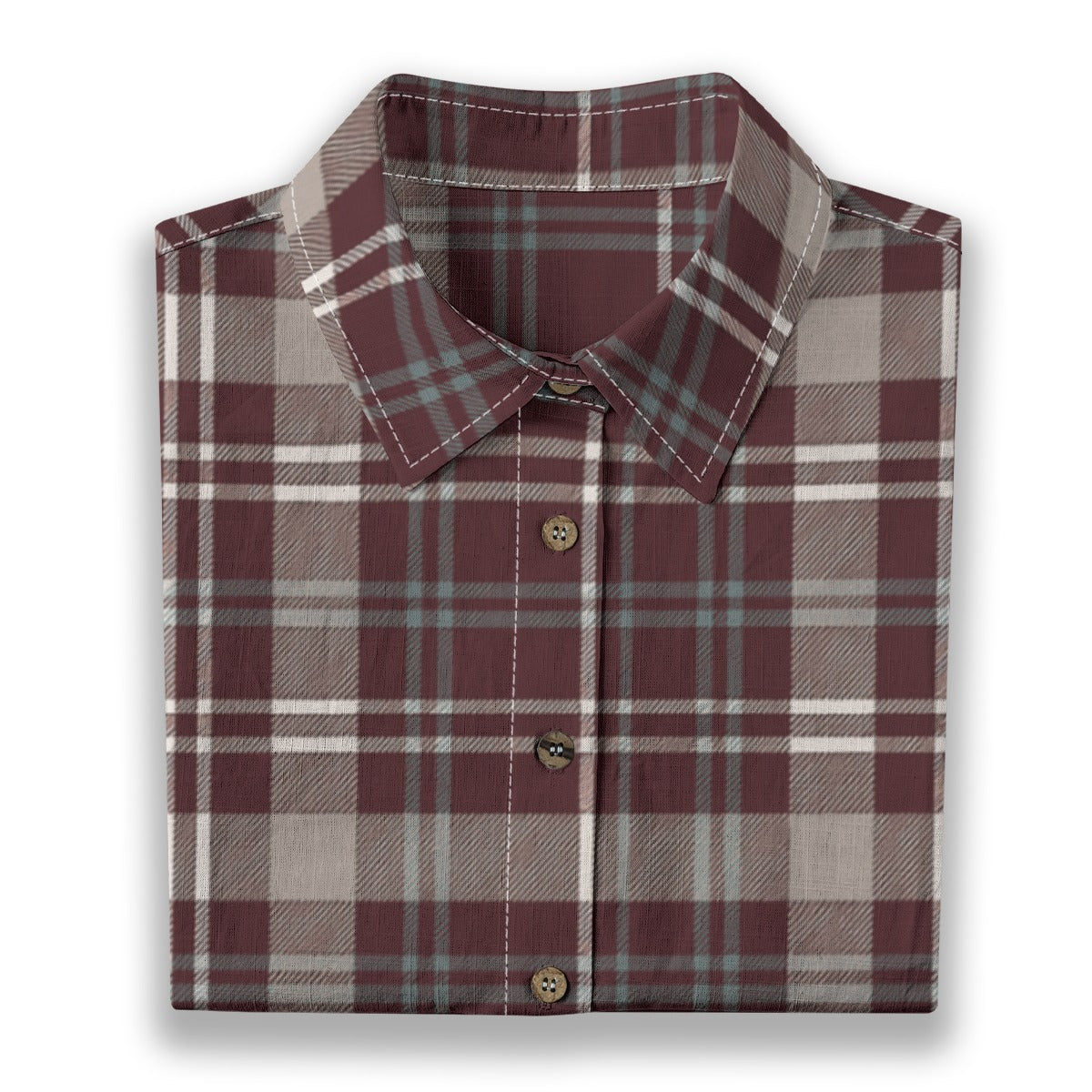 Texas Tartan Plaid A&M - Aggies  Women's Shirt | 125GSM Cotton