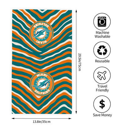Miami Football Game Day Polyester Towel For the USA