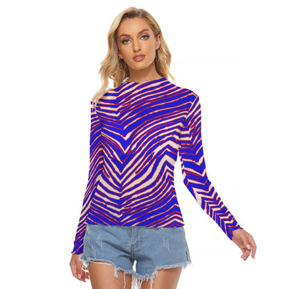 Buffalo Bills Zubaz Women's Mesh T-shirt