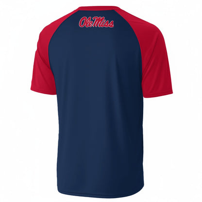 Mississippi Ole Miss Rebels V-Neck Short Sleeve T-Shirt