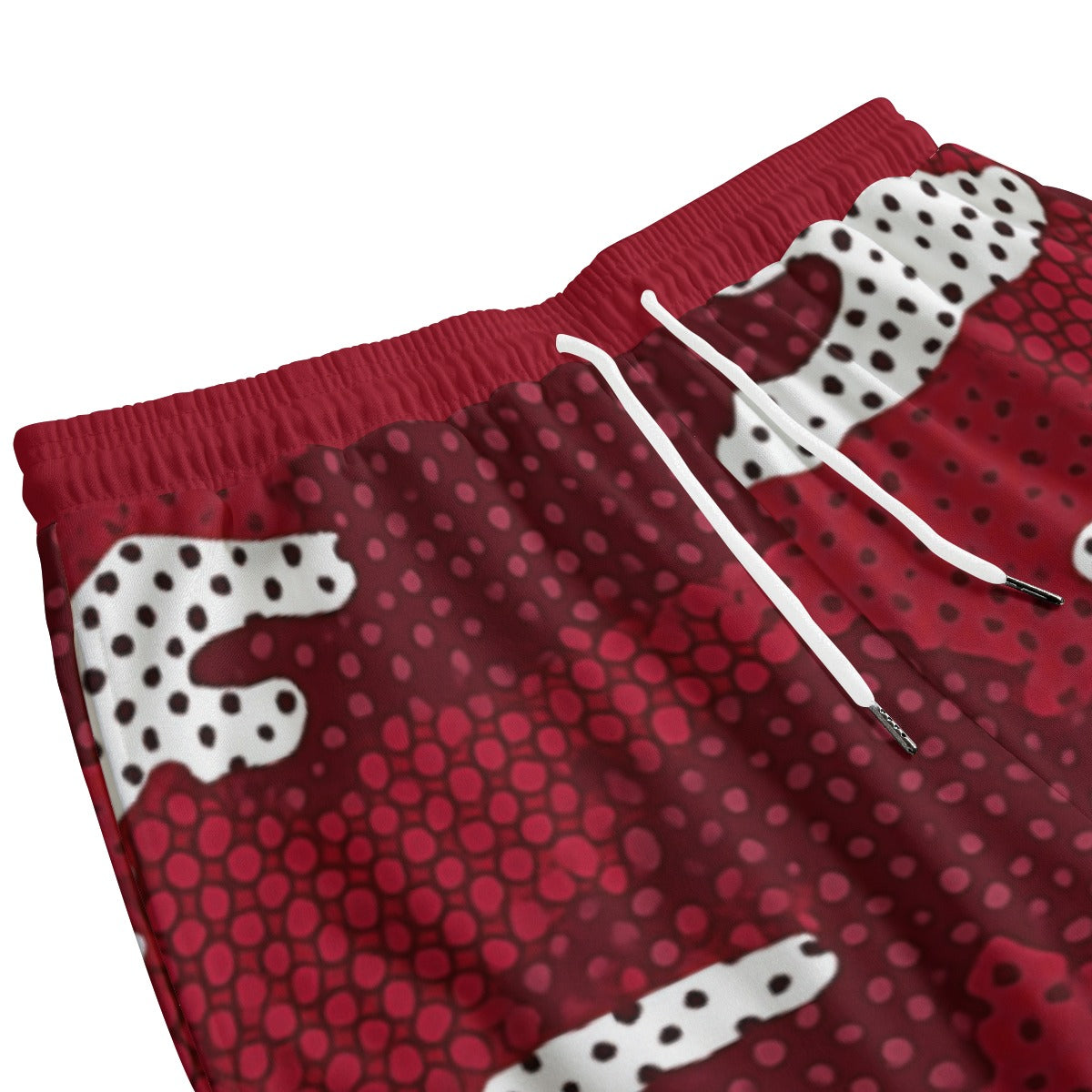 Urban Legend Oklahoma Crimson Cream Camo Sweatpants With Waistband