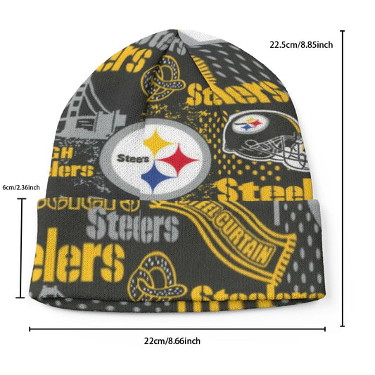 All-Over Print Knitted Hat