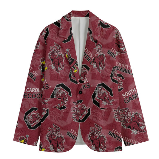 South Carolina Gamecocks Game Day Flat Lapel Collar Blazer