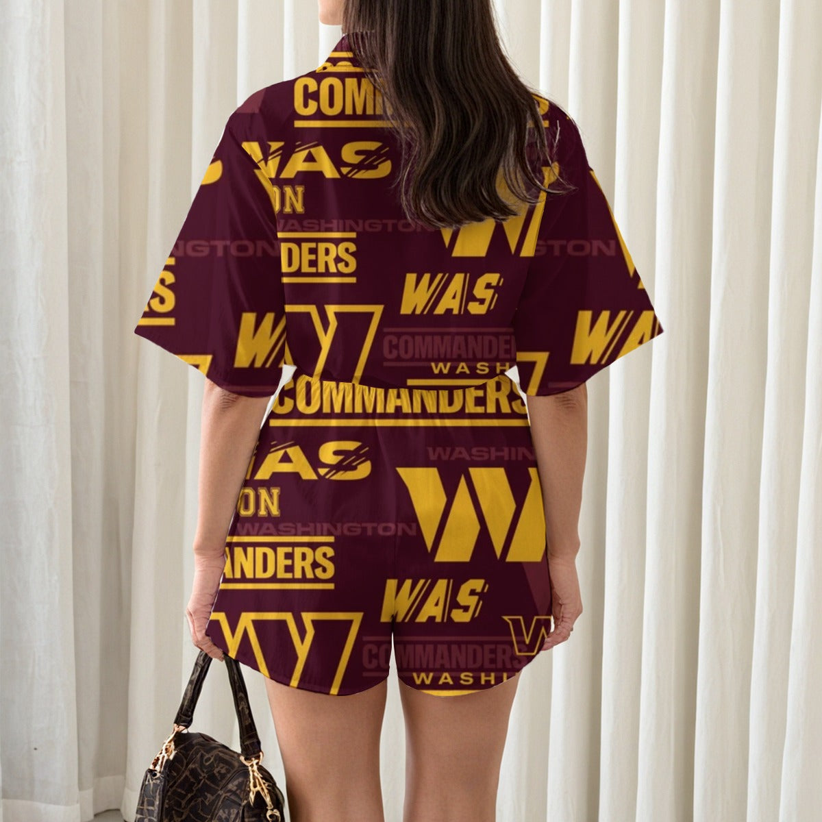 Washington Commanders Women's Shirt Suit|150GSM
