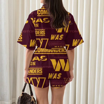 Washington Commanders Women's Shirt Suit|150GSM