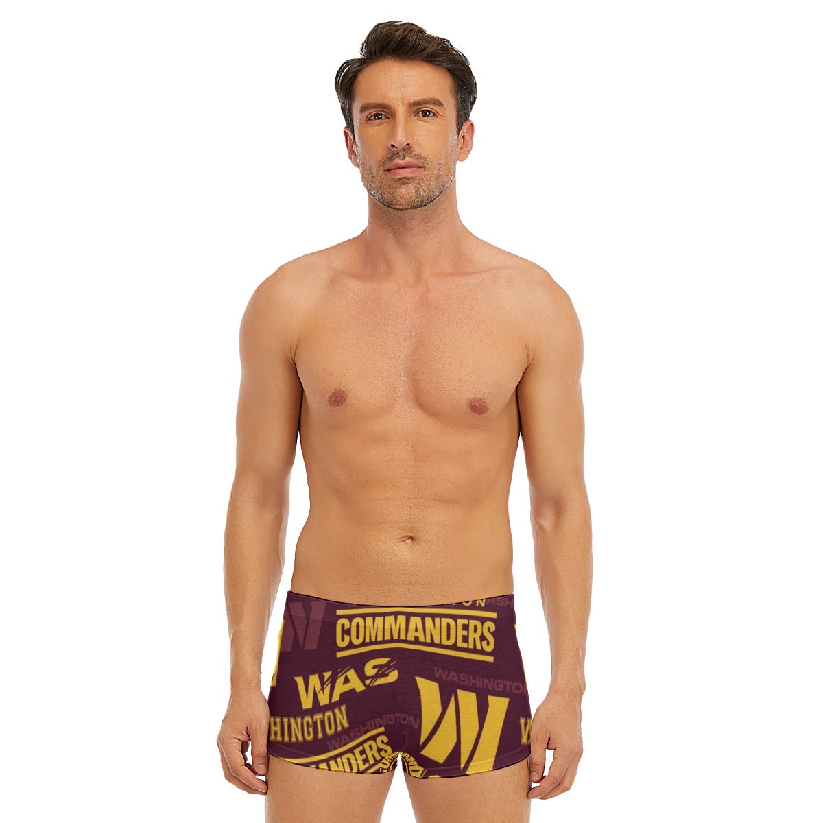 Washington Commanders Men's Short Boxer Briefs