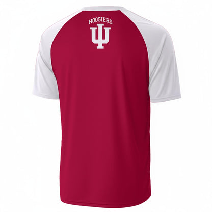 Indiana University Bloomington Hoosiers V-Neck Short Sleeve T-Shirt
