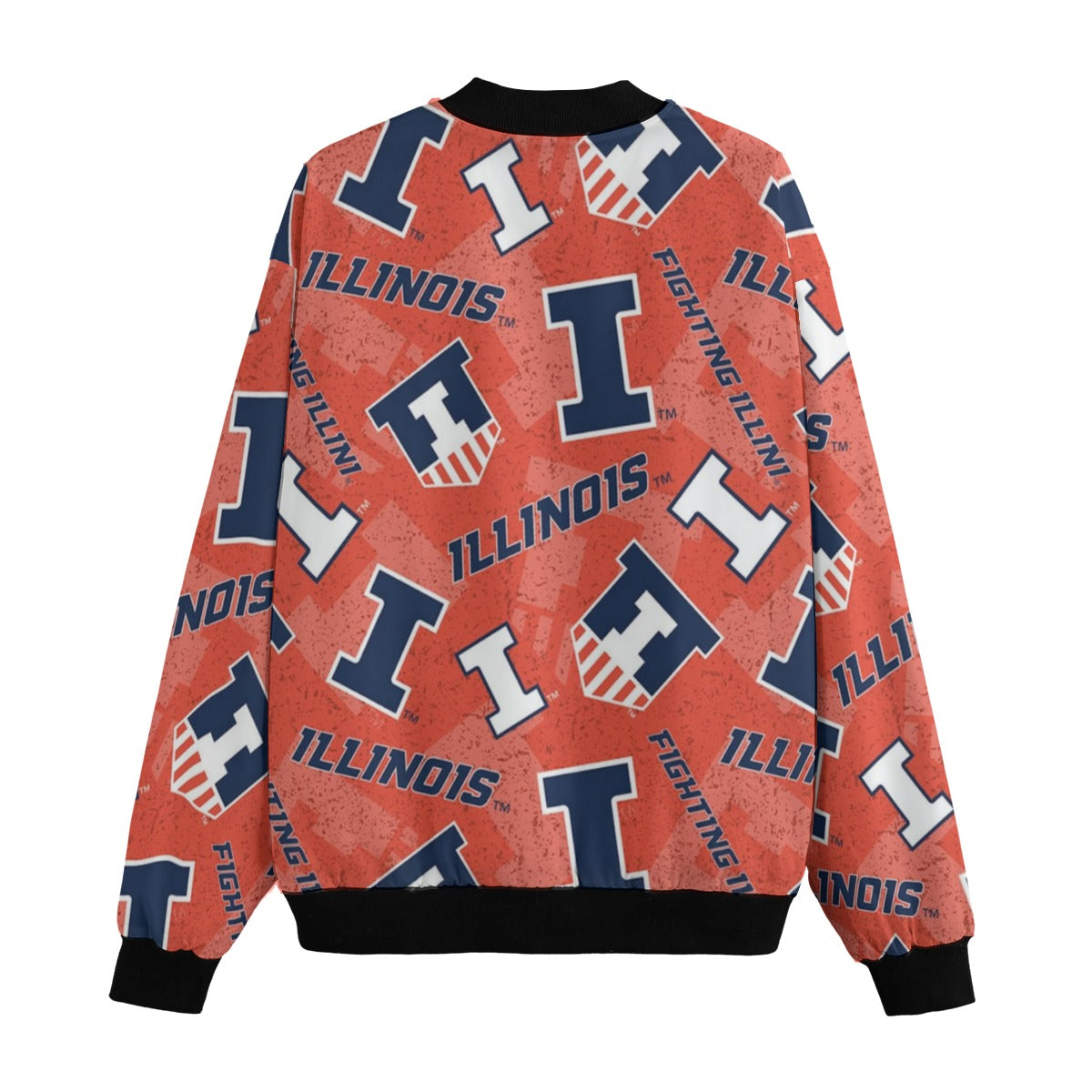 Urban Legend Illinois Urbana – Fighting Illini Fleece Bomber Jacket