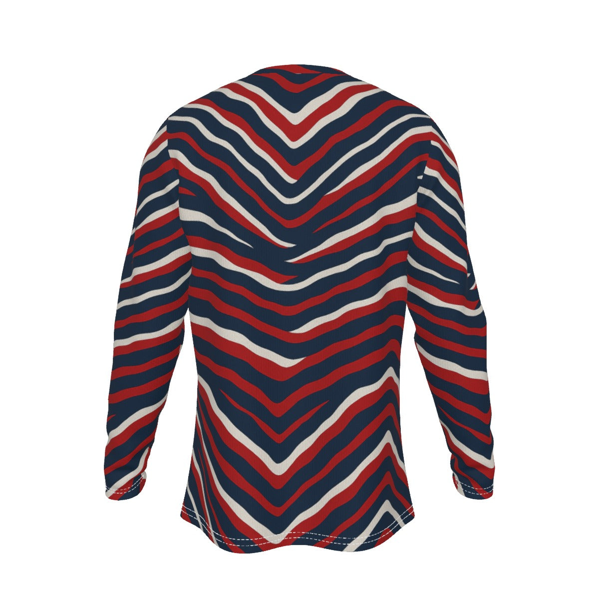 New England Football Game Day All-Over Print Men's Long Sleeve T-Shirt