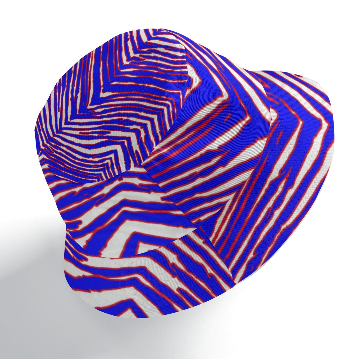Buffalo Bills Zubaz Double-Side Printing Bucket Hat