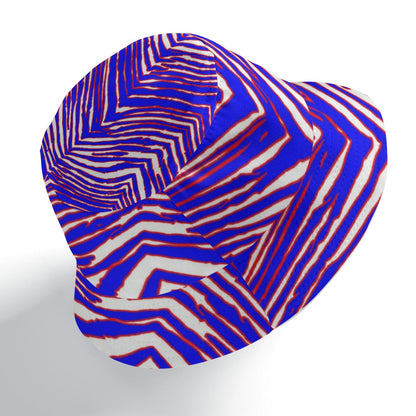 Buffalo Bills Zubaz Double-Side Printing Bucket Hat