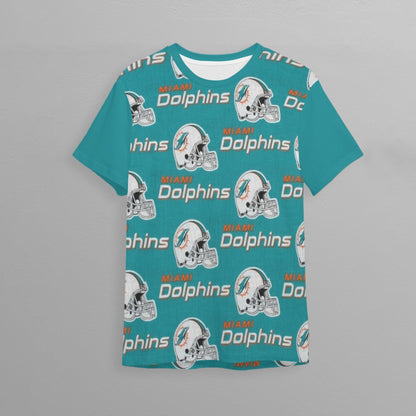 Miami Football Game Day All-Over Print Children's Sports T-Shirt