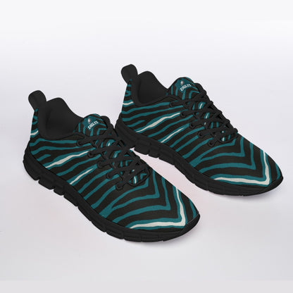 Philadelphia Football Game Day All-Over Print Men's Sports Shoes With Black Sole