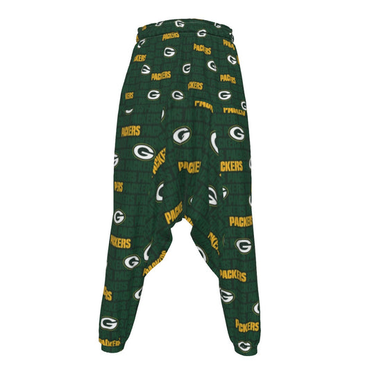 Green Bay Football Game Day All-Over Print Men's Loose Trousers