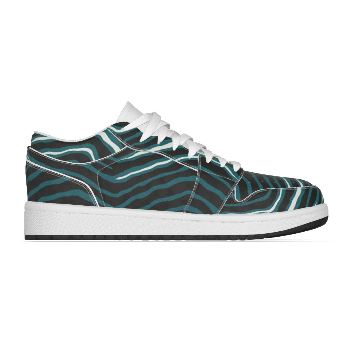 Philadelphia Football Game Day Men's Low State Leather Stitching Shoes