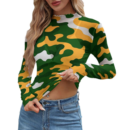 Green Bay Football Game Day All-Over Print Women's Mesh T-shirt