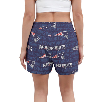 New England Football Game Day All-Over Print Women's Shorts