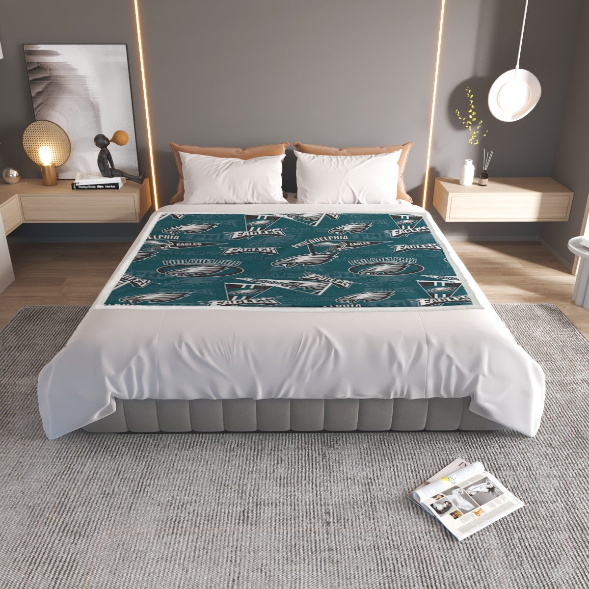 Philadelphia Football Game Day Household Warm Blanket