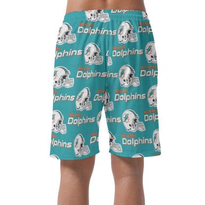 Miami Football Game Day All-Over Print Men's Casual Short Pants