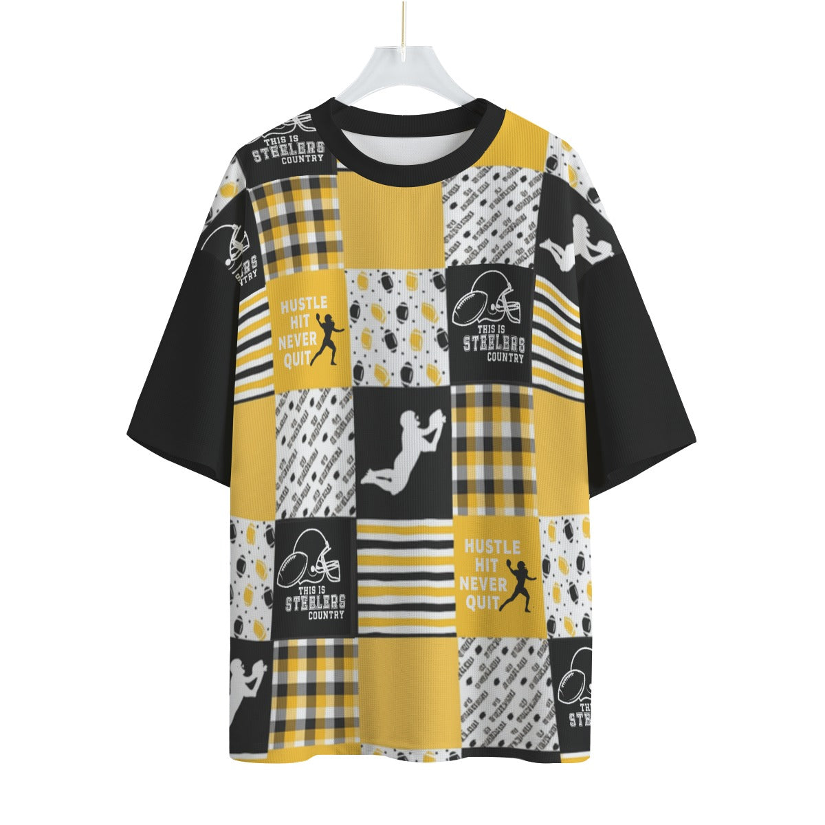 All-Over Print Unisex Drop-shoulder T-shirt