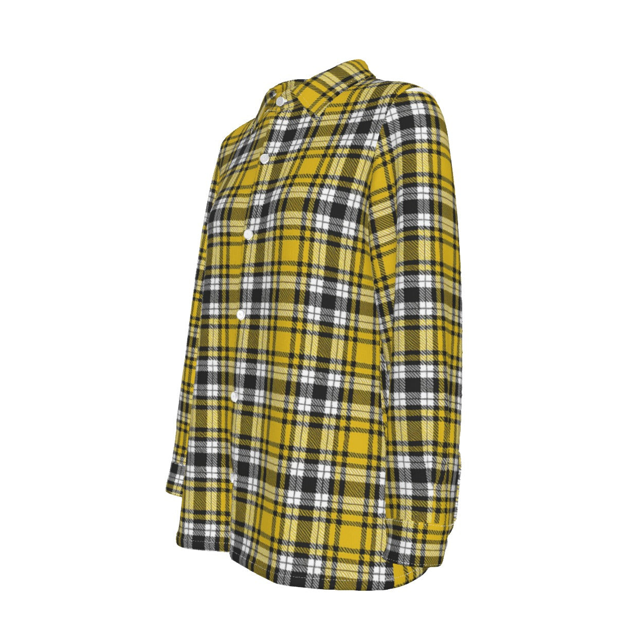 Iowa tartan plaid Hawkeyes Women's Elastic-Back Shirt