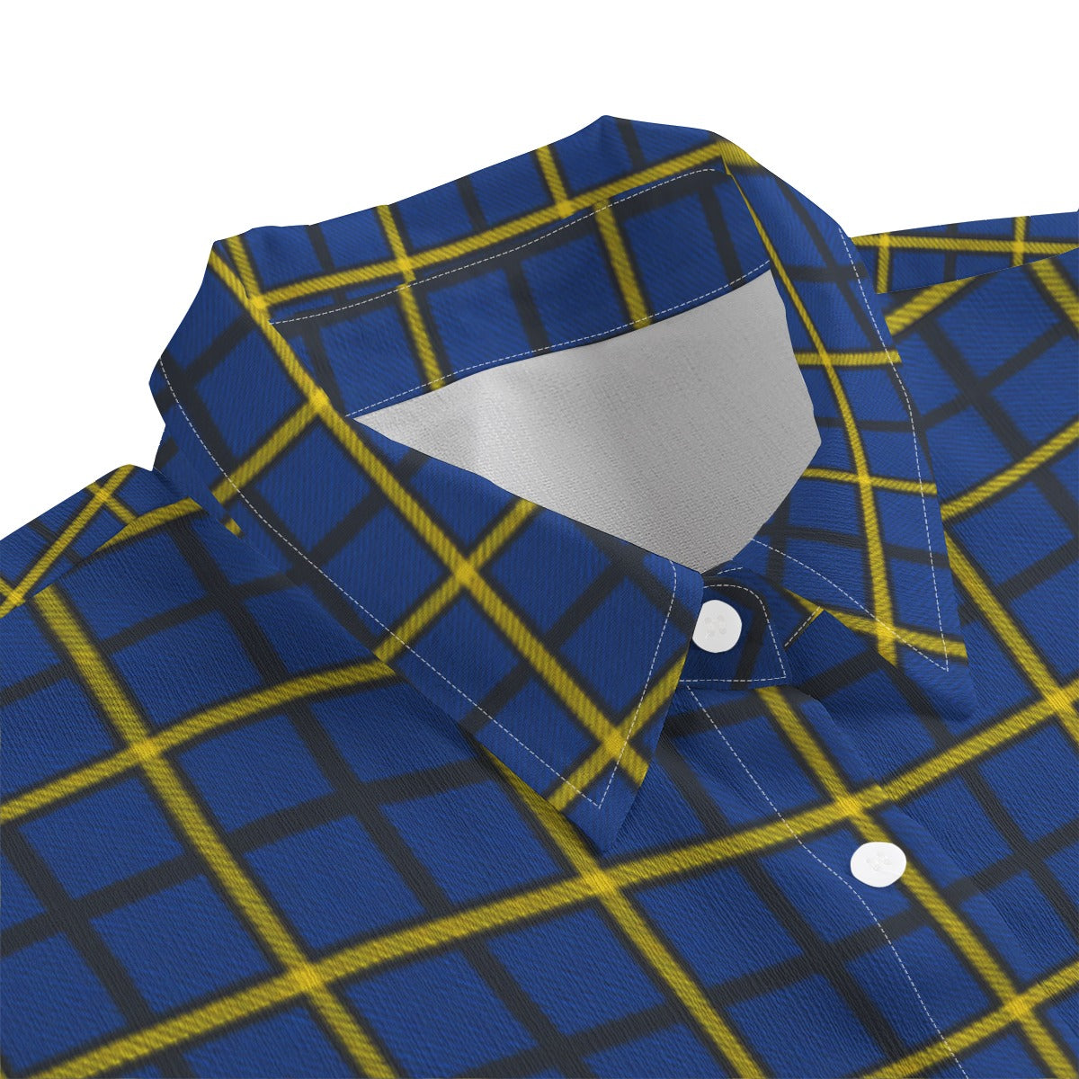 Pittsburgh Tartan Plaid Panthers Women's Chiffon Shirt With Elbow Sleeve