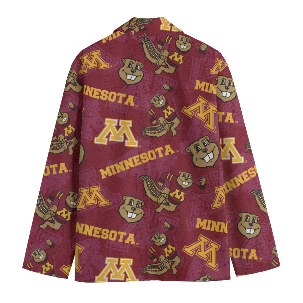 Minnesota - Golden Gophers Suit Lapel Collar Blazer