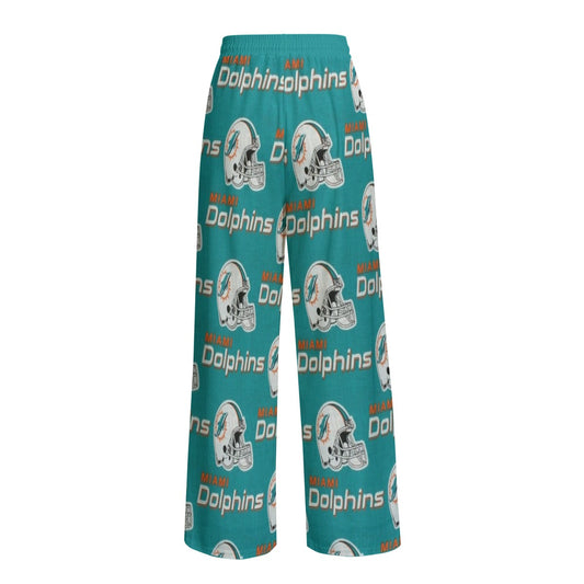Miami Football Game Day All-Over Print Men's Straight pants