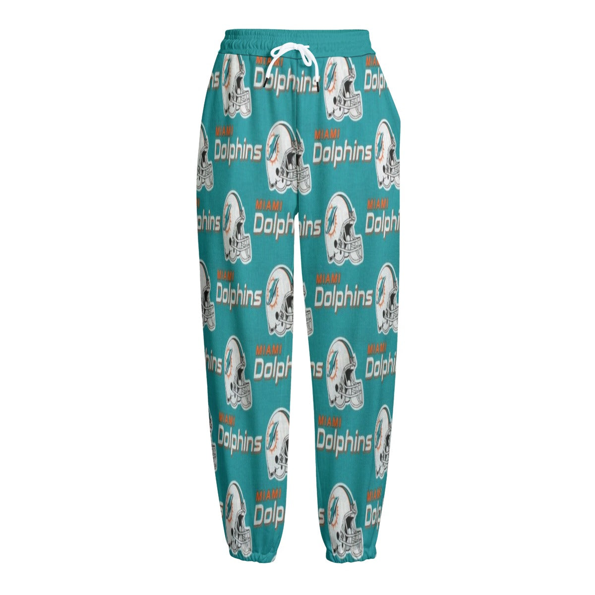 Miami Football Game Day All-Over Print Unisex Knitted Fleece Pants