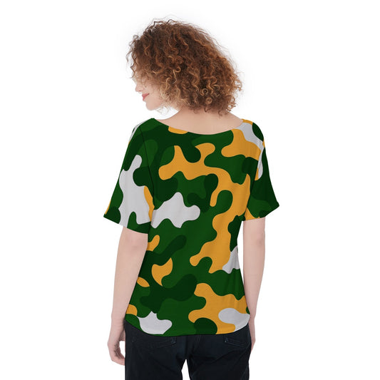 Green Bay Football Game Day All-Over Print Women's T-Shirts