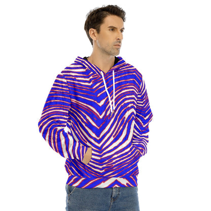 Buffalo Bills Zubaz Men's Pullover Hoodie | Velvet