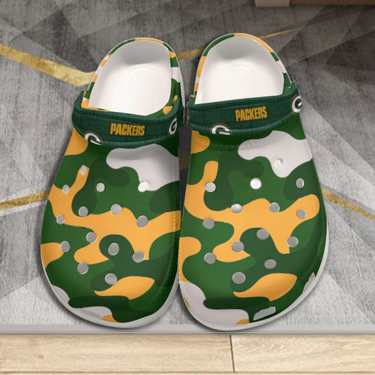 Green Bay Football Game Day All-Over Print Women's Classic Clogs