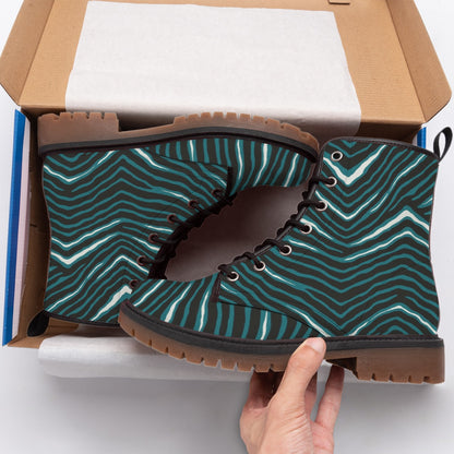 Philadelphia Football Game Day All-Over Print Men's Martin Short Boots
