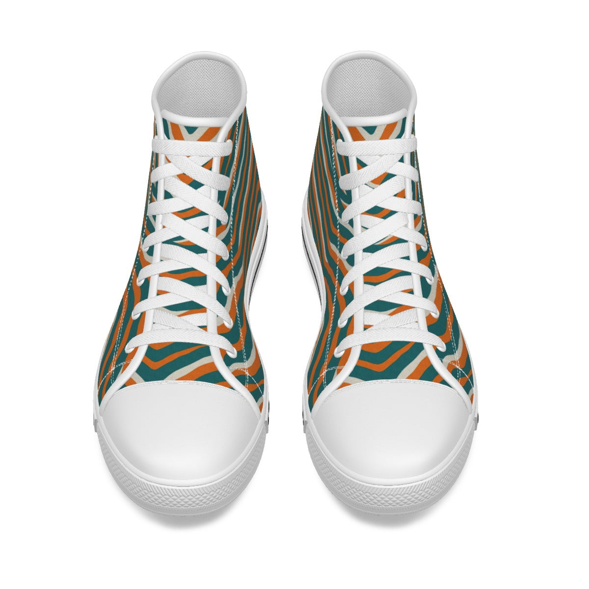 Miami Football Game Day Men's Canvas Shoes
