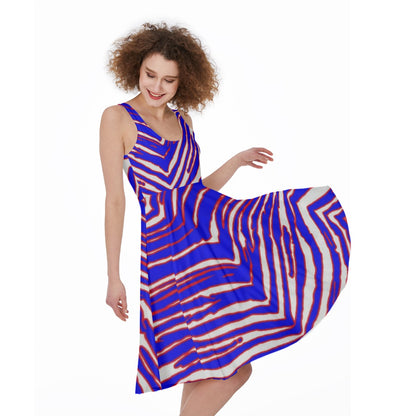 Buffalo Bills Zubaz Women's Sleeveless Dress