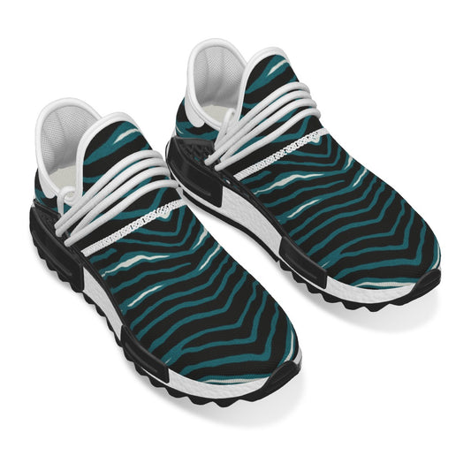 Philadelphia Football Game Day All-Over Print Men's Mesh Sneakers
