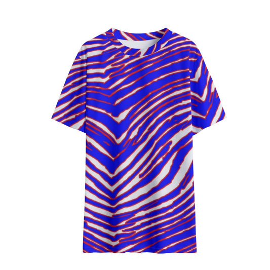 Buffalo Bills Zubaz Children's Round Neck T-Shirt|145GSM Birdseye