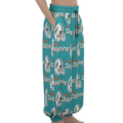 Miami Football Game Day All-Over Print Unisex Lantern Pants