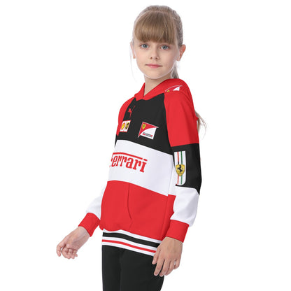 Philadelphia Football Game Day All-Over Print Kid's Raglan Pullover Hoodie